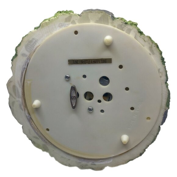 Vintage Music Box Plays "I Whistle a Happy Tune" Features Birds in a Tree House - Picture 13 of 15